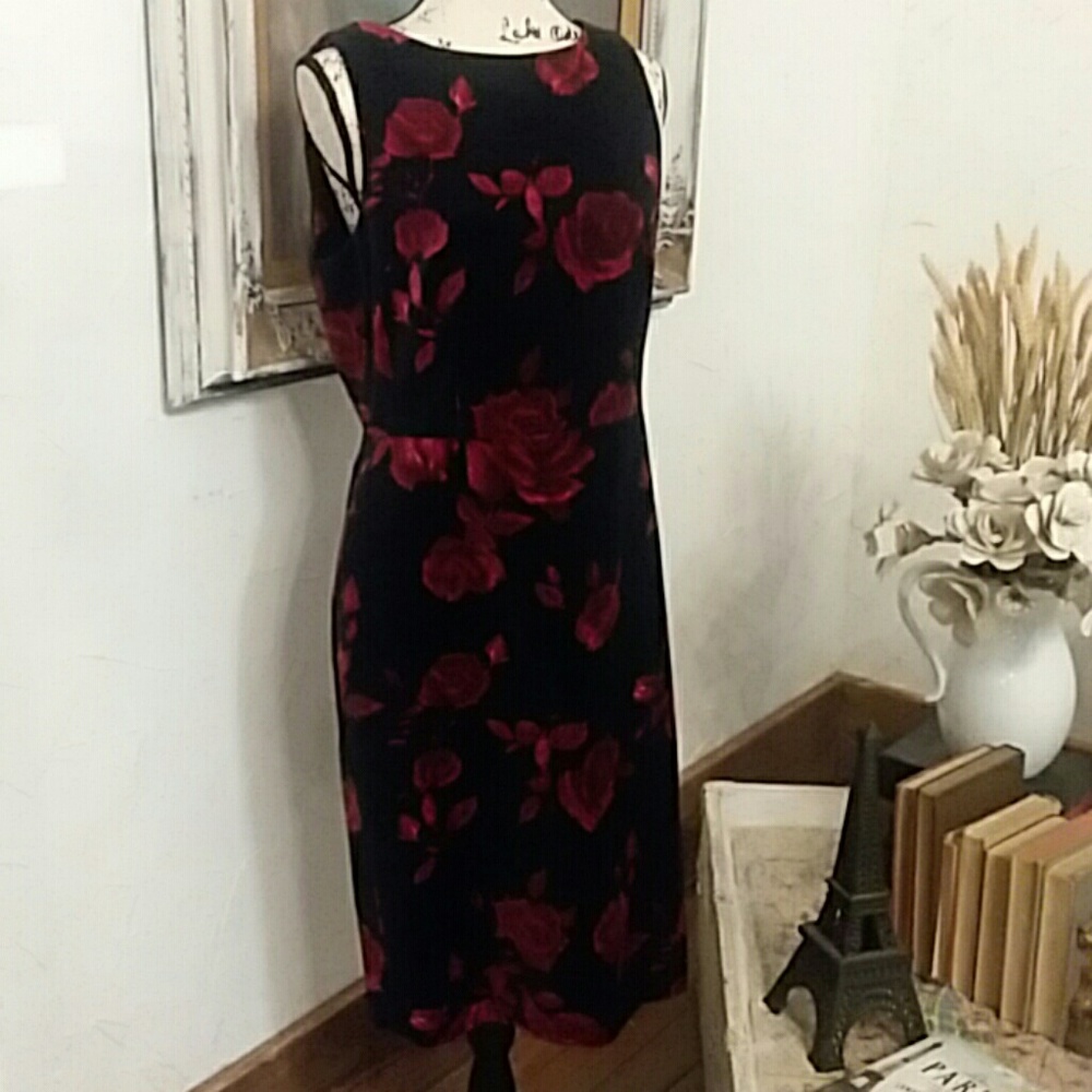 LAST CHANCE! Talbots Elegant Velvet Sheath, Sz 10